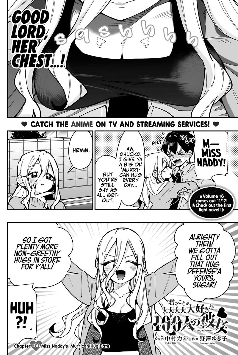 Kimi No Koto Ga Daidaidaidaidai Suki Na 100 Nin No Kanojo 156 2