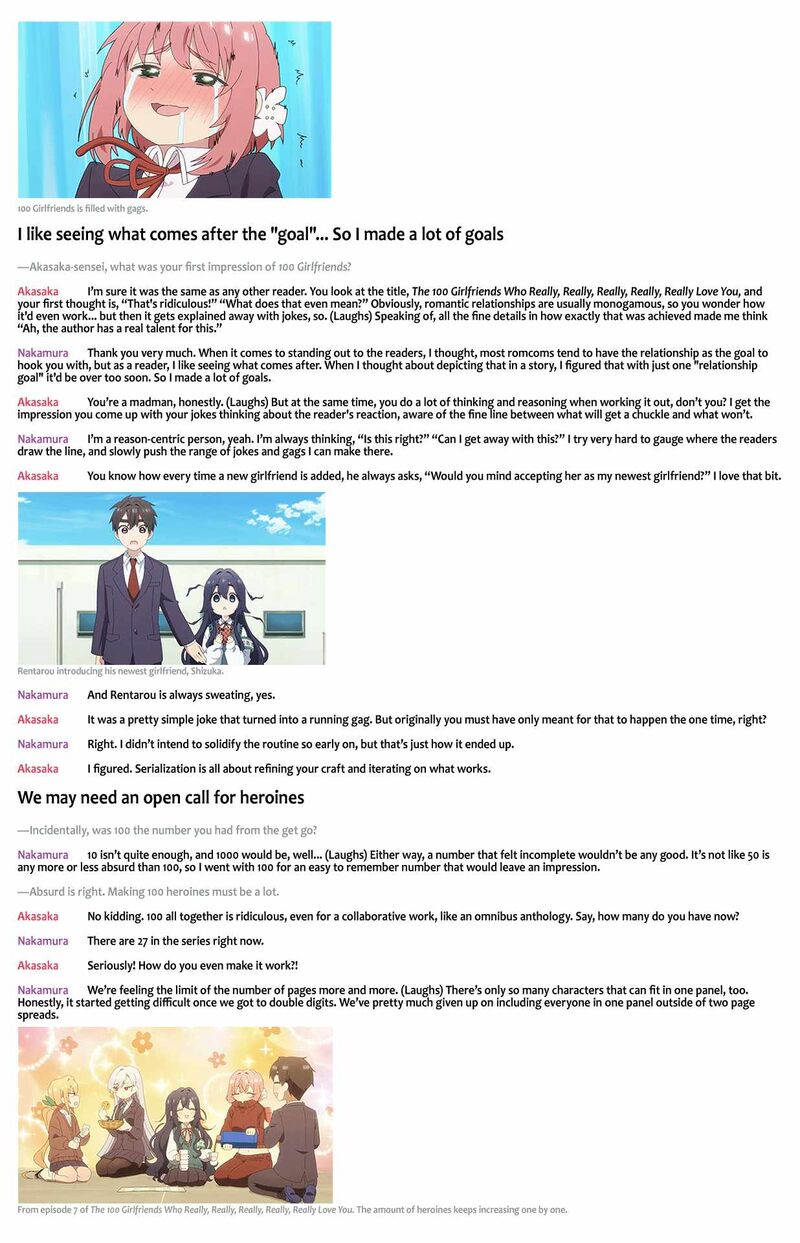 Kimi No Koto Ga Daidaidaidaidai Suki Na 100 Nin No Kanojo 160 22