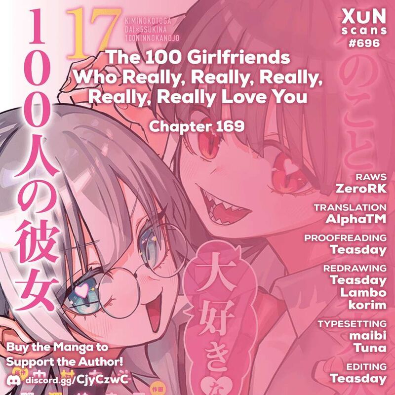 Kimi No Koto Ga Daidaidaidaidai Suki Na 100 Nin No Kanojo 169 1