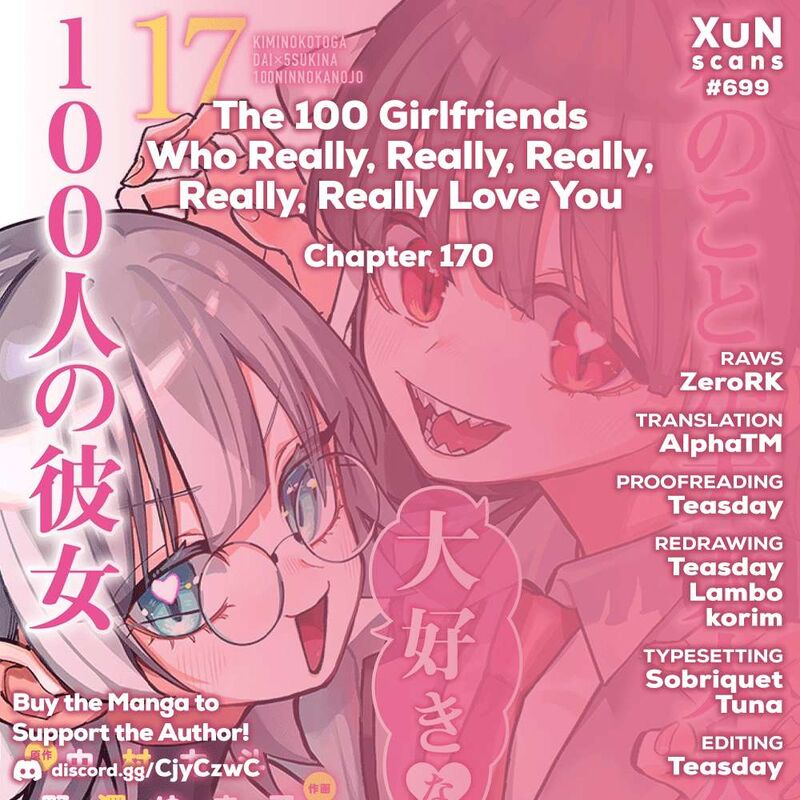 Kimi No Koto Ga Daidaidaidaidai Suki Na 100 Nin No Kanojo 170 1