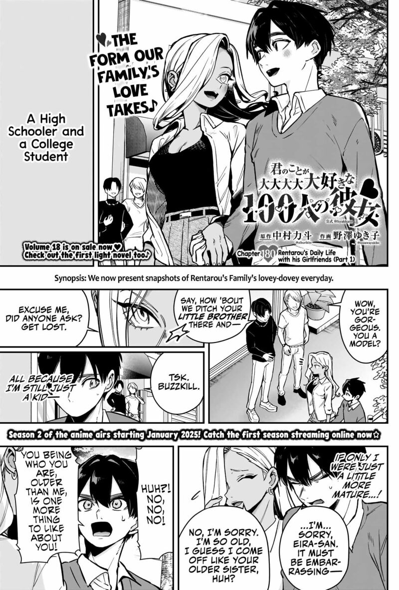 Kimi No Koto Ga Daidaidaidaidai Suki Na 100 Nin No Kanojo 180 2