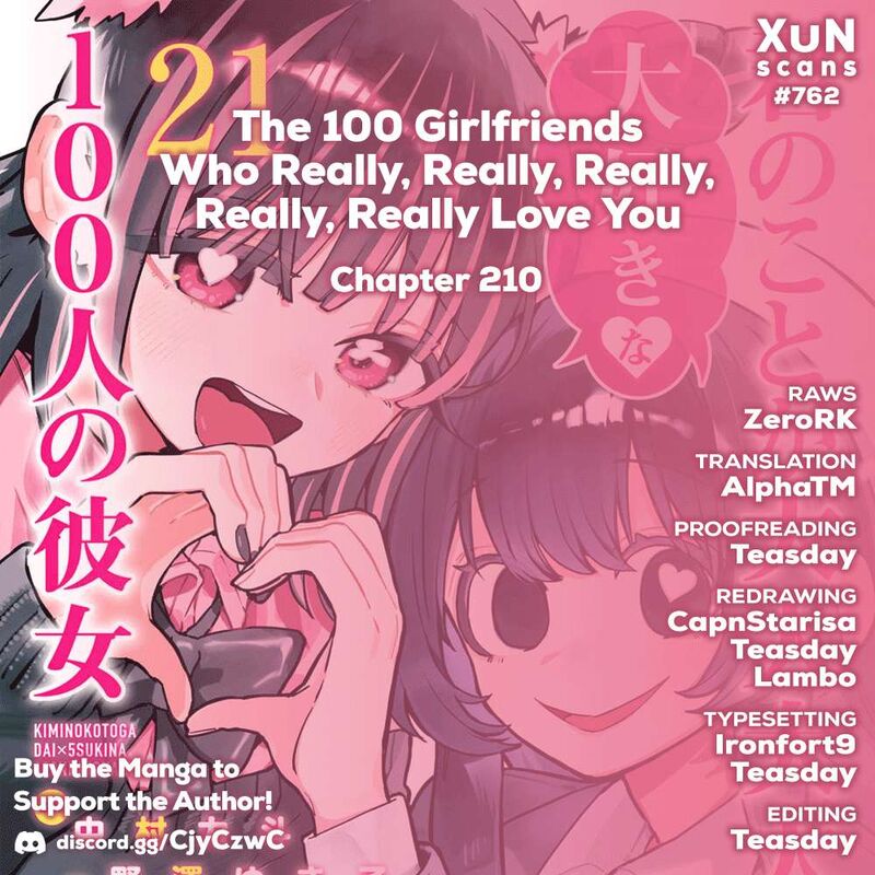 Kimi No Koto Ga Daidaidaidaidai Suki Na 100 Nin No Kanojo 210 1