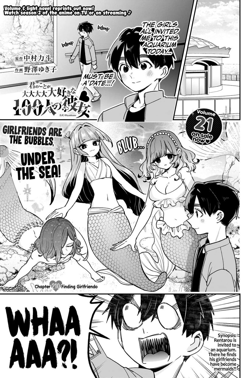 Kimi No Koto Ga Daidaidaidaidai Suki Na 100 Nin No Kanojo 210 2