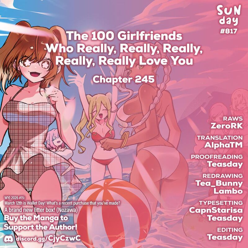 Kimi No Koto Ga Daidaidaidaidai Suki Na 100 Nin No Kanojo 245 1