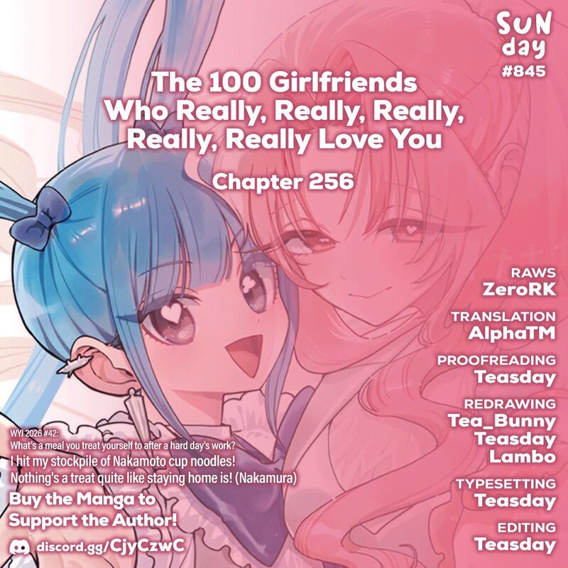 Kimi No Koto Ga Daidaidaidaidai Suki Na 100 Nin No Kanojo 256 1