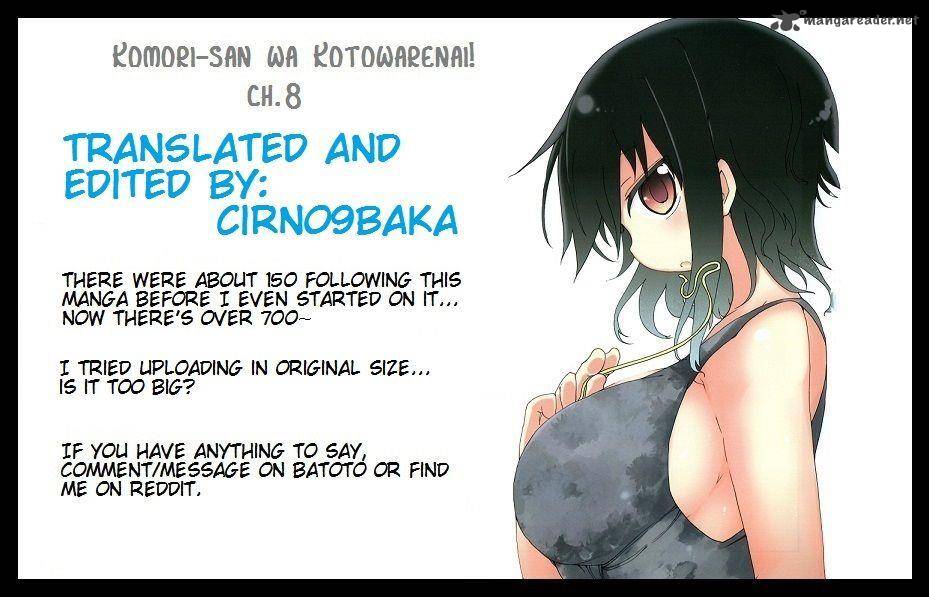 Komori San Wa Kotowarenai 8 9