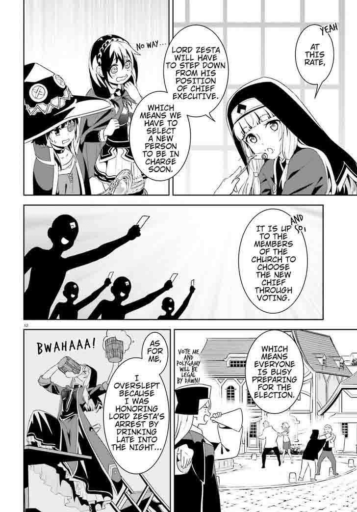 Kono SubarashII Sekai Ni Bakuen Wo 11 12