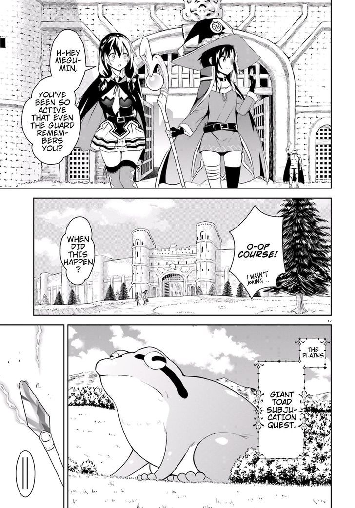 Kono SubarashII Sekai Ni Bakuen Wo 16 17