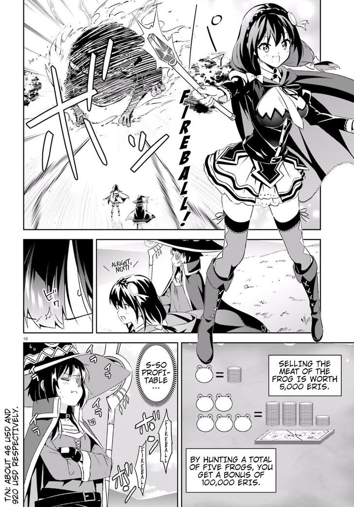 Kono SubarashII Sekai Ni Bakuen Wo 16 18