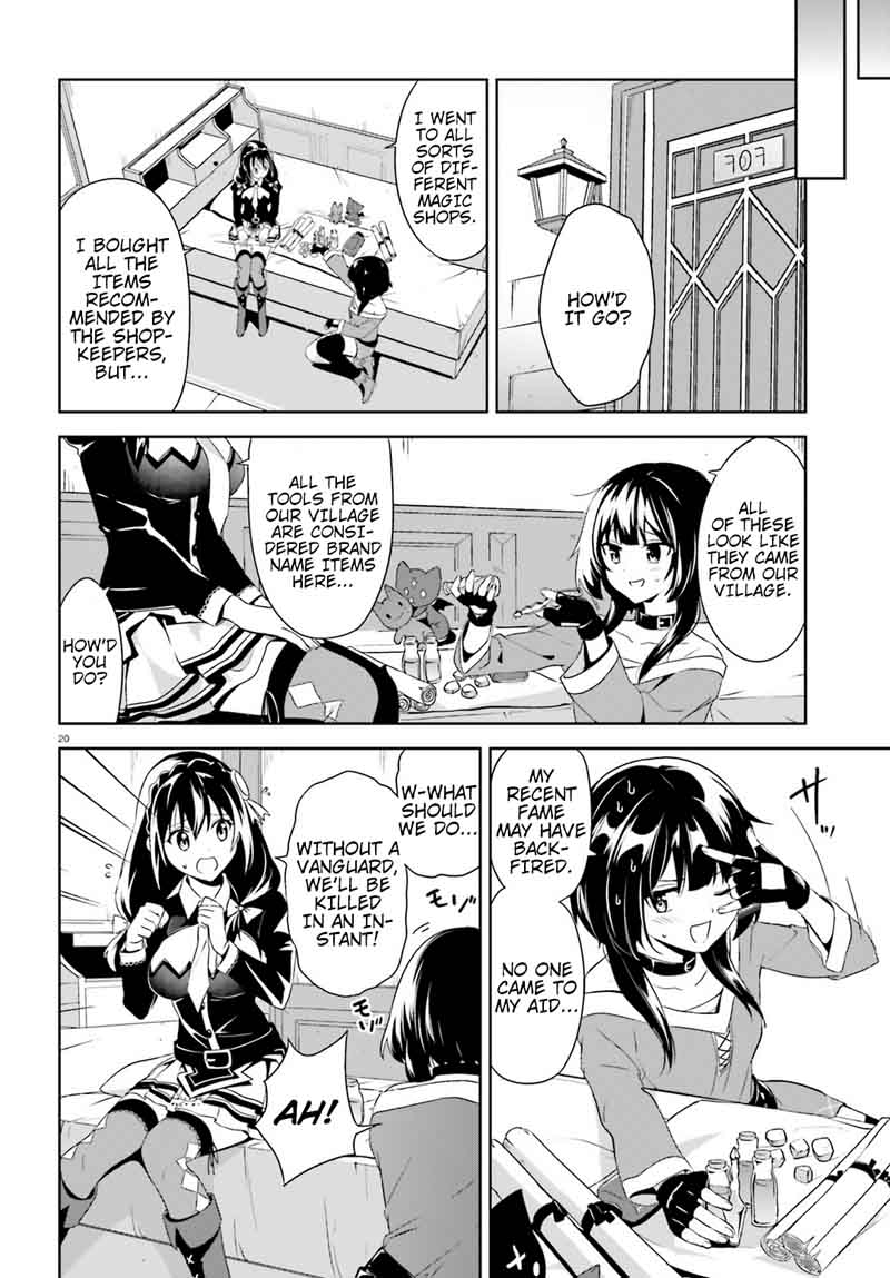 Kono SubarashII Sekai Ni Bakuen Wo 19 20