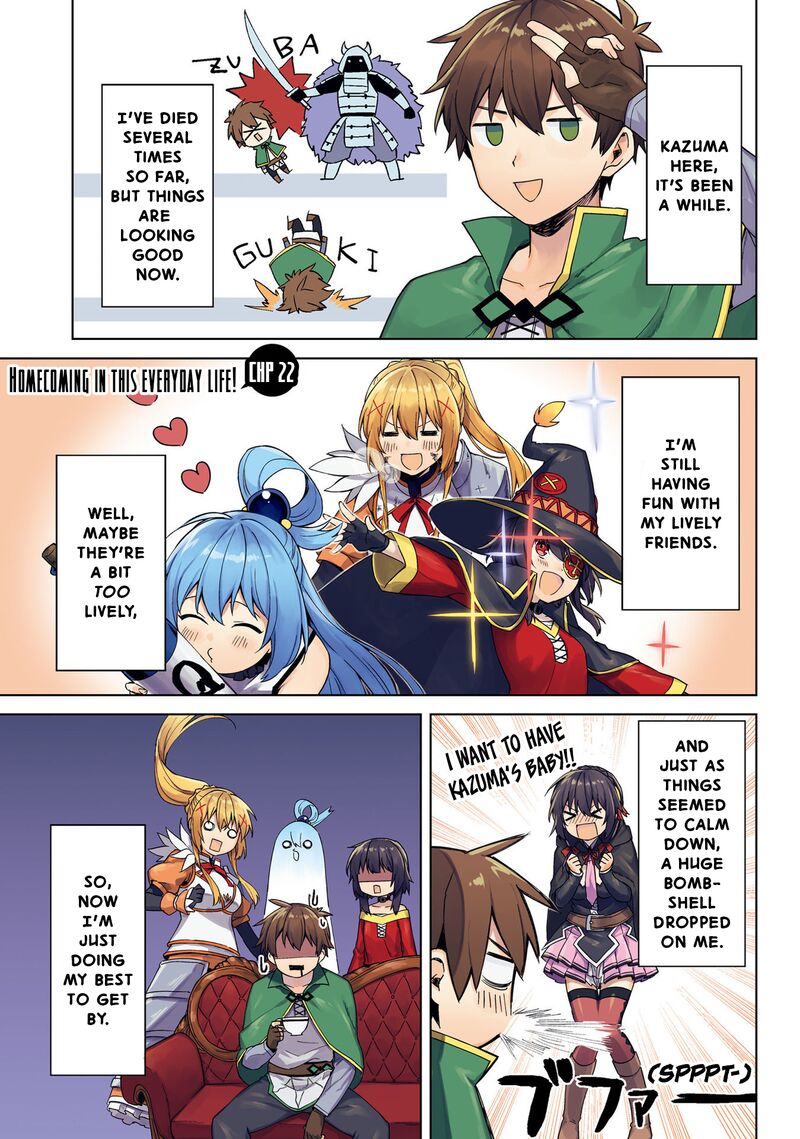 Kono SubarashII Sekai Ni Nichijou Wo 22 3