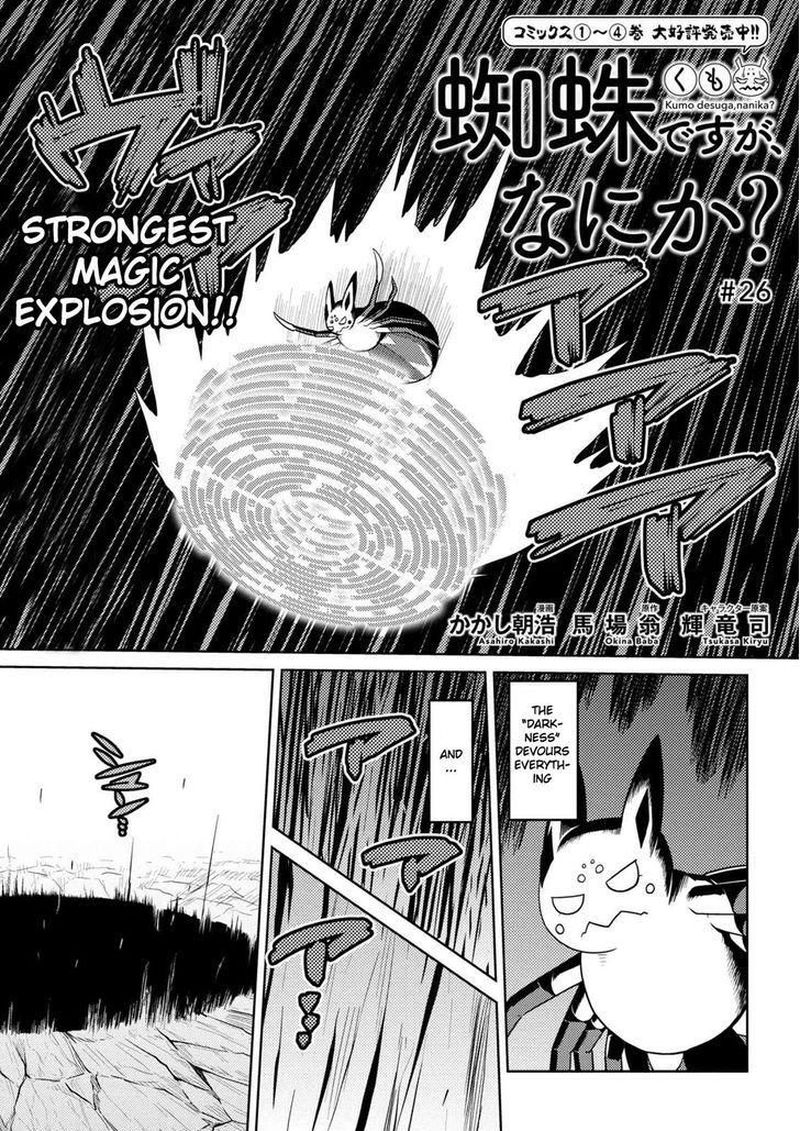 Kumo Desu Ga Nani Ka 26 1