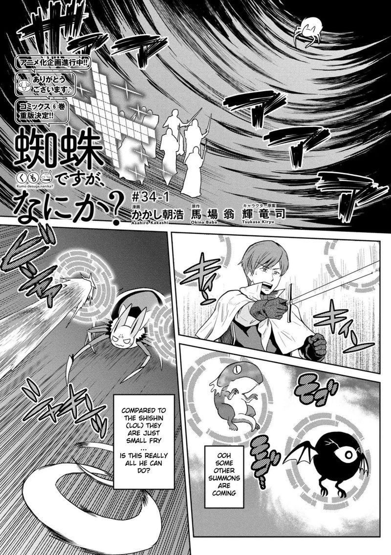Kumo Desu Ga Nani Ka 34 1