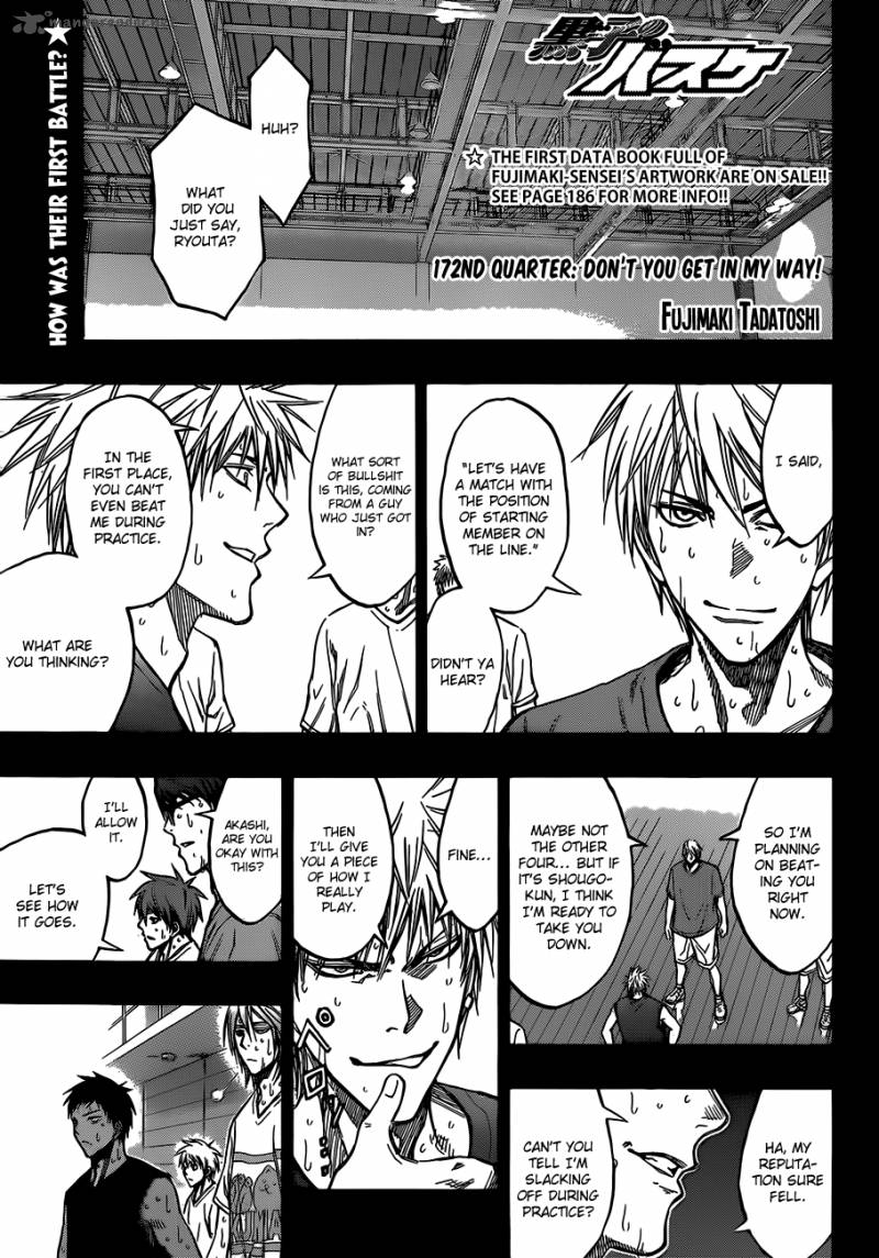 Kuroko No Basket 172 1