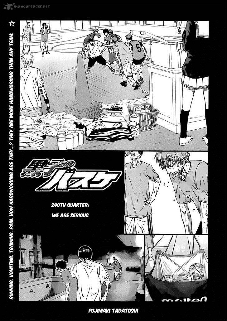 Kuroko No Basket 240 5