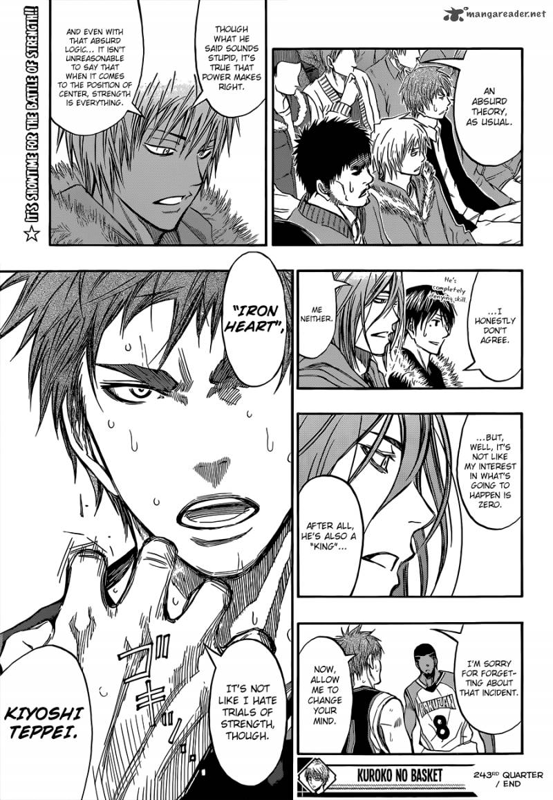 Kuroko No Basket 243 21