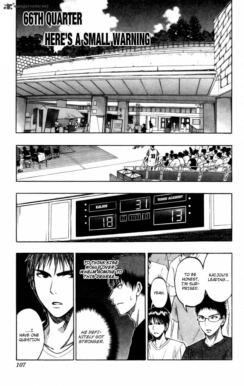 Kuroko No Basket 66 1