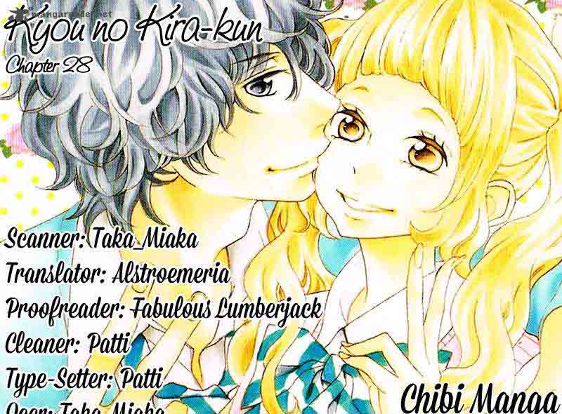 Kyou No Kira Kun 28 1