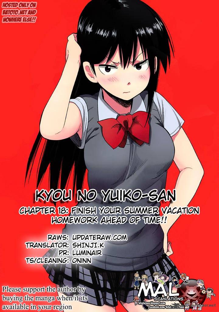 Kyou No Yuiko San 18 1