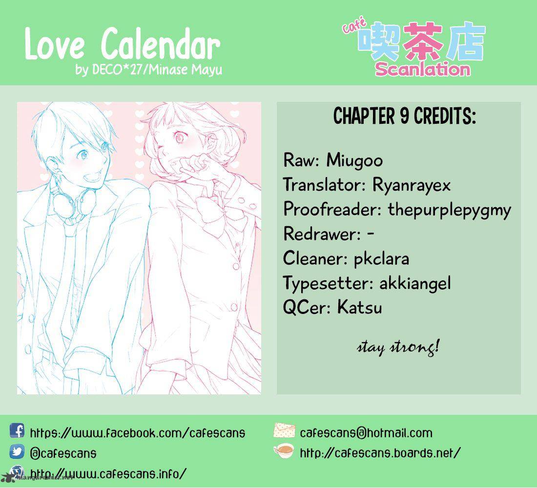 Love Calendar 9 1