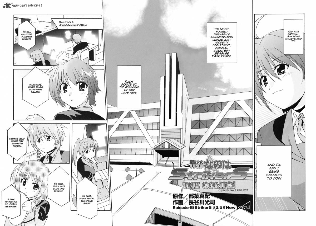 Magical Girl Lyrical Nanoha Strikers 8 8