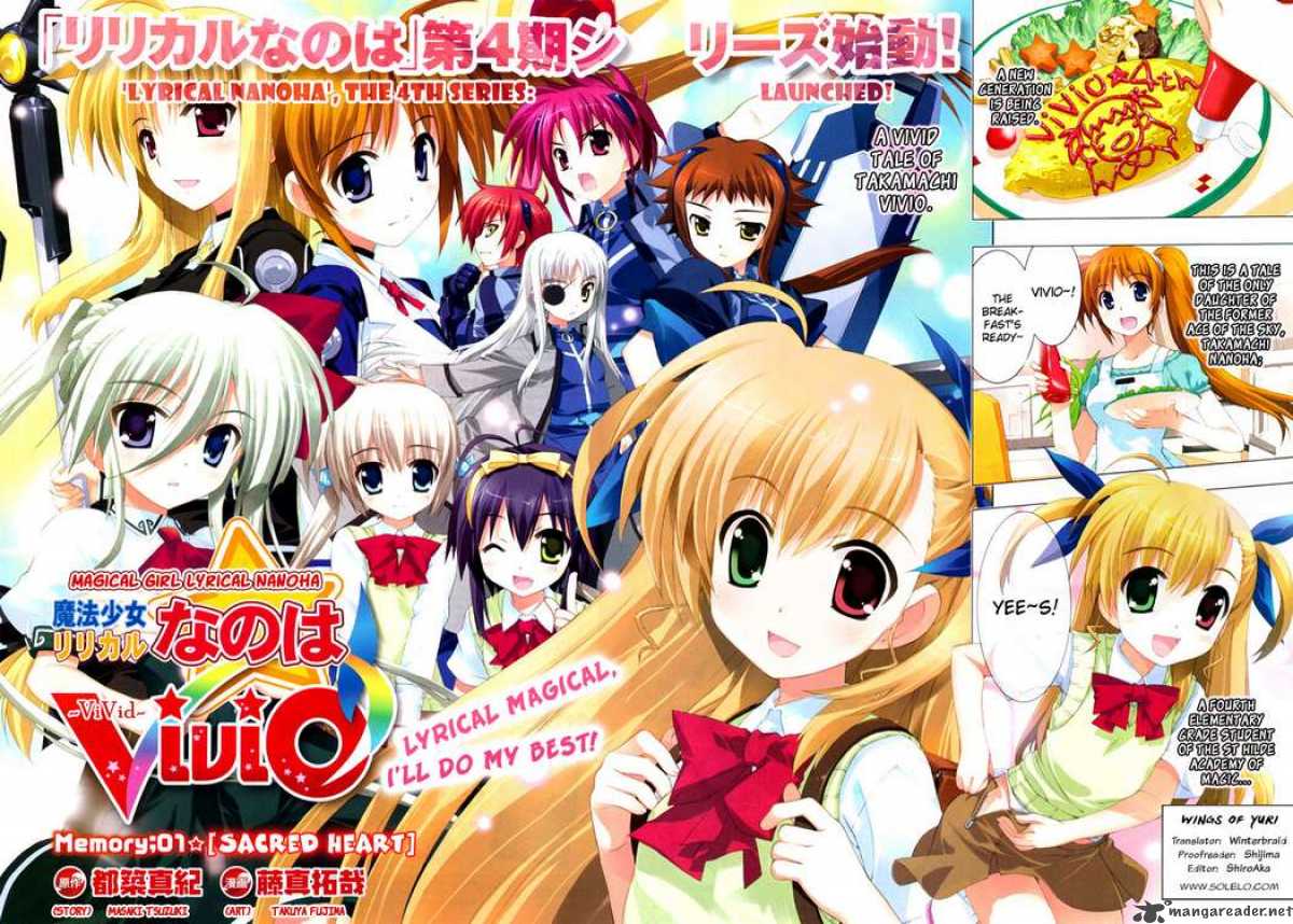 Magical Girl Lyrical Nanoha Vivid 1 2