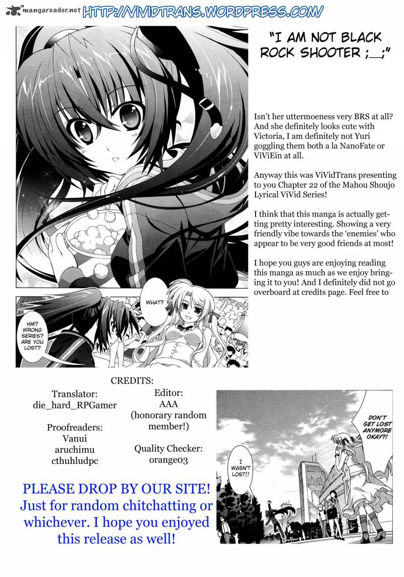 Magical Girl Lyrical Nanoha Vivid 22 32