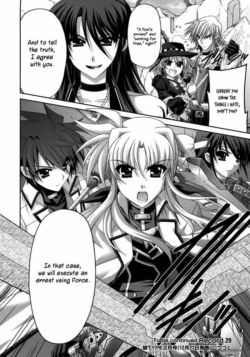 Mahou Senki Lyrical Nanoha Force 28 29