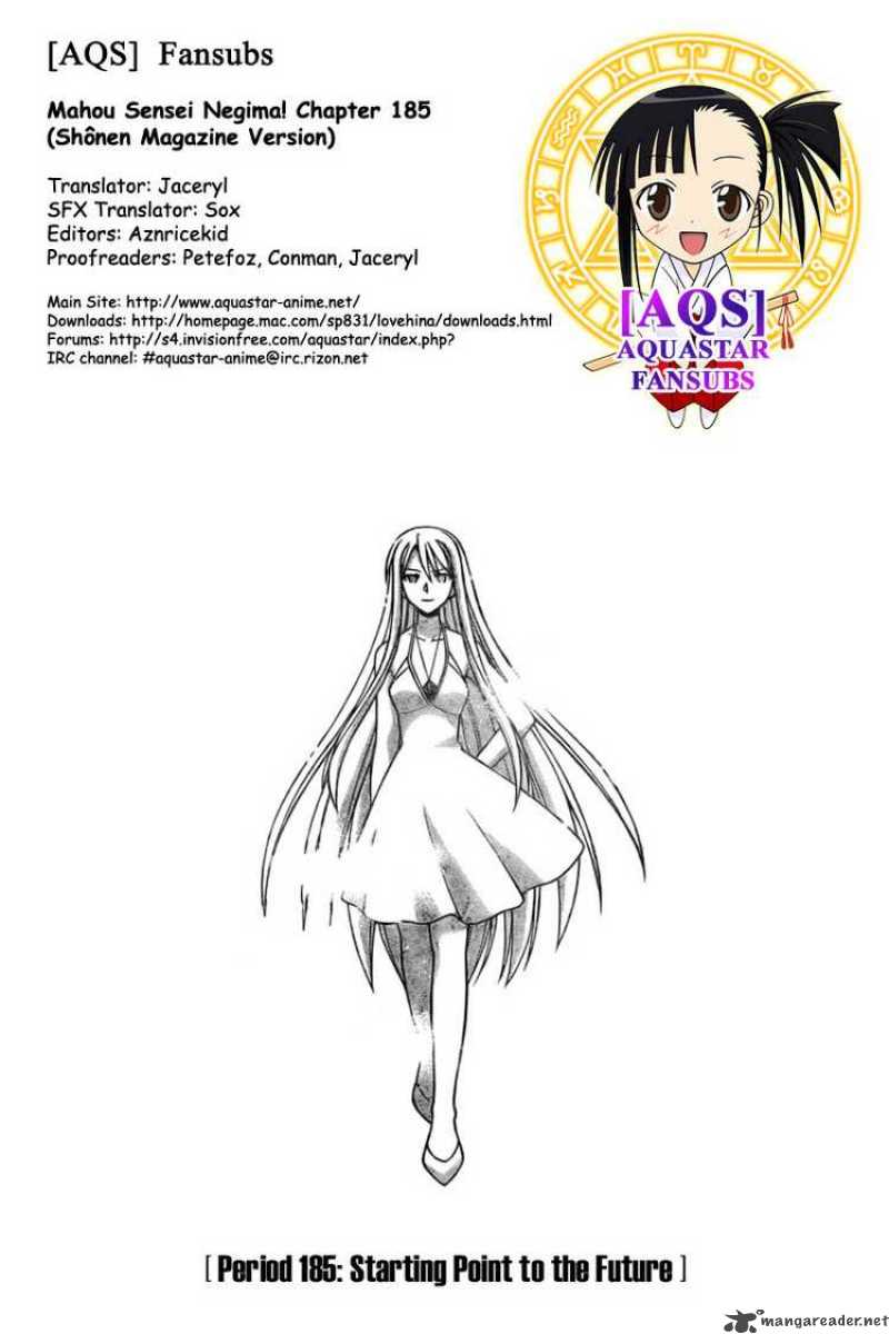 Mahou Sensei Negima 185 16