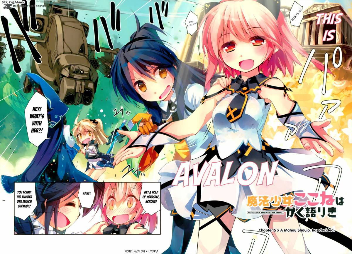 Mahou Shoujo Kokone Wa Kakukatariki 5 5