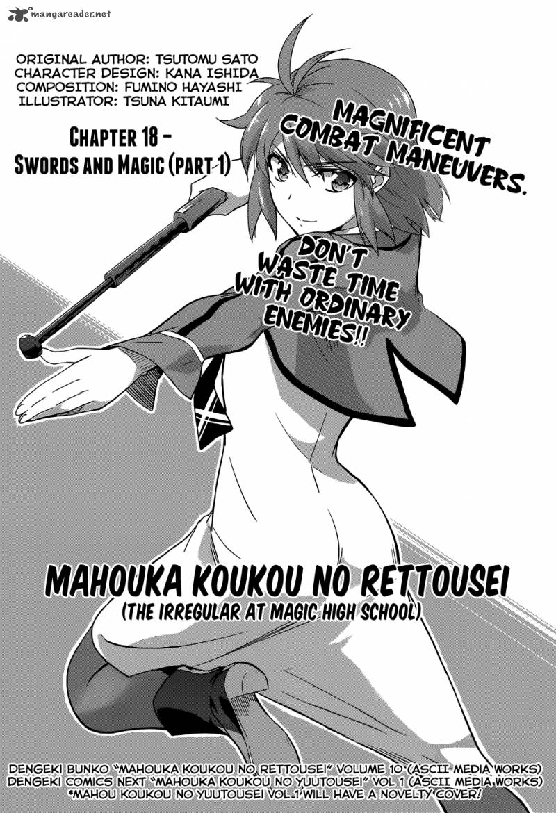 Mahouka Koukou No Rettousei 18 3