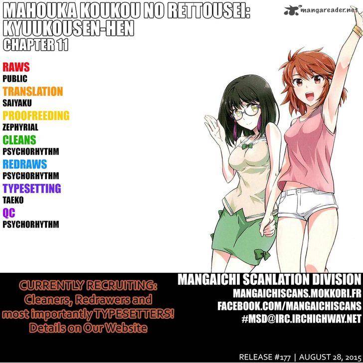 Mahouka Koukou No Rettousei Kyuukousen Hen 11 28