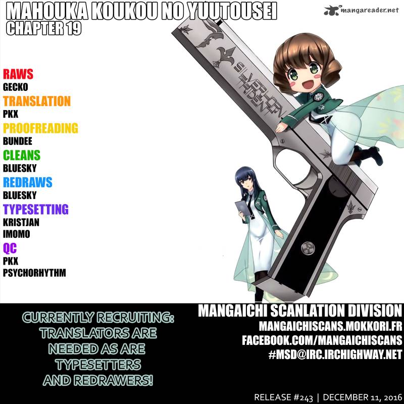 Mahouka Koukou No Yuutousei 19 1