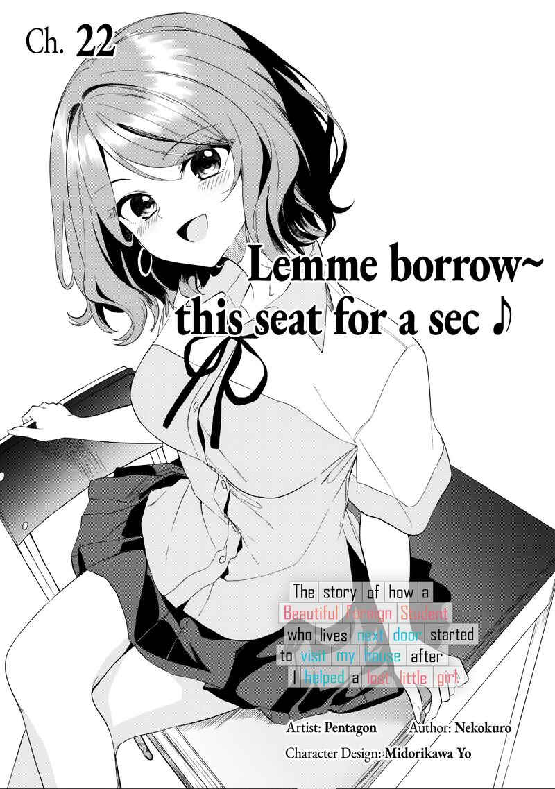Maigo Ni Natteita Youjo Wo Tasuketara Otonari Ni Sumu Bishoujo Ryuugakusei Ga Ie Ni Asobi Ni Kuru You Ni Natta Ken Nitsuite 22 1