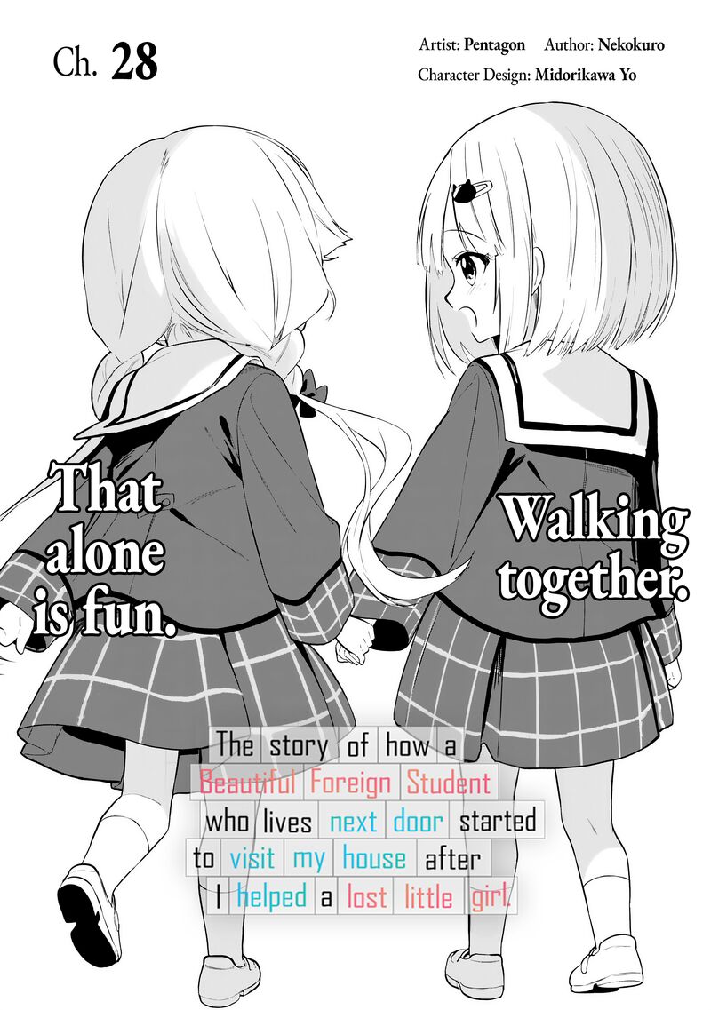 Maigo Ni Natteita Youjo Wo Tasuketara Otonari Ni Sumu Bishoujo Ryuugakusei Ga Ie Ni Asobi Ni Kuru You Ni Natta Ken Nitsuite 28 1