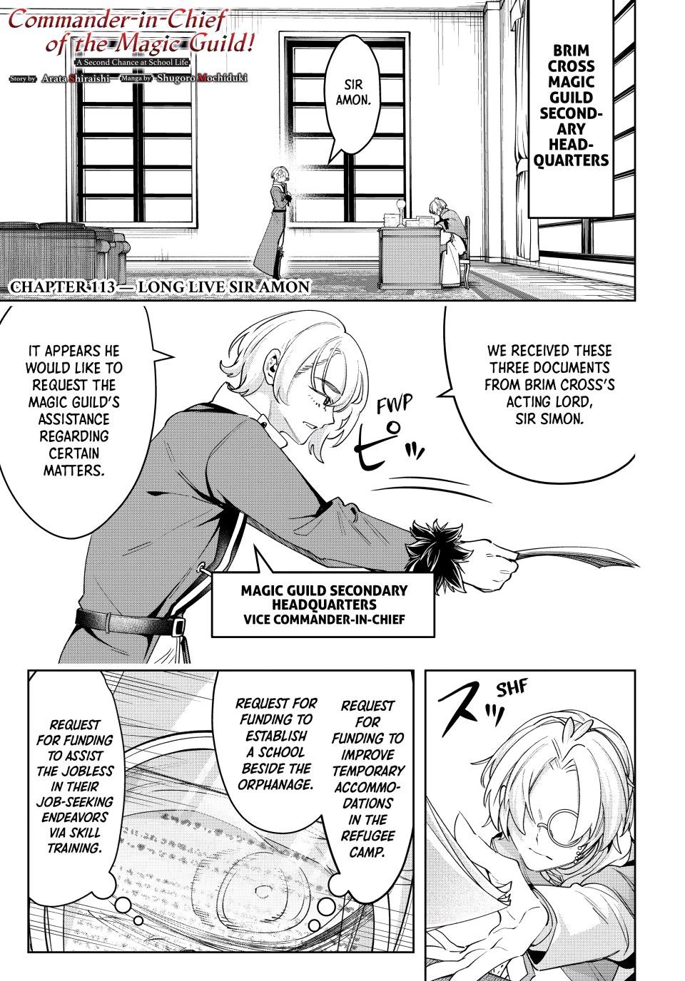 Majutsu Guild Sousui Umarekawatte Imasara Yarinaosu Nidome No Gakuin Seikatsu 113 1