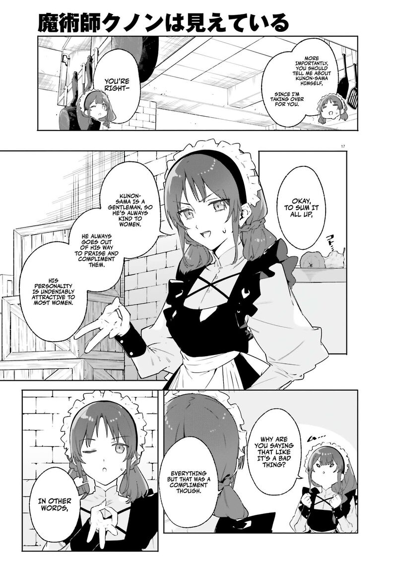 Majutsushi Kunon Wa Miete Iru 14 17