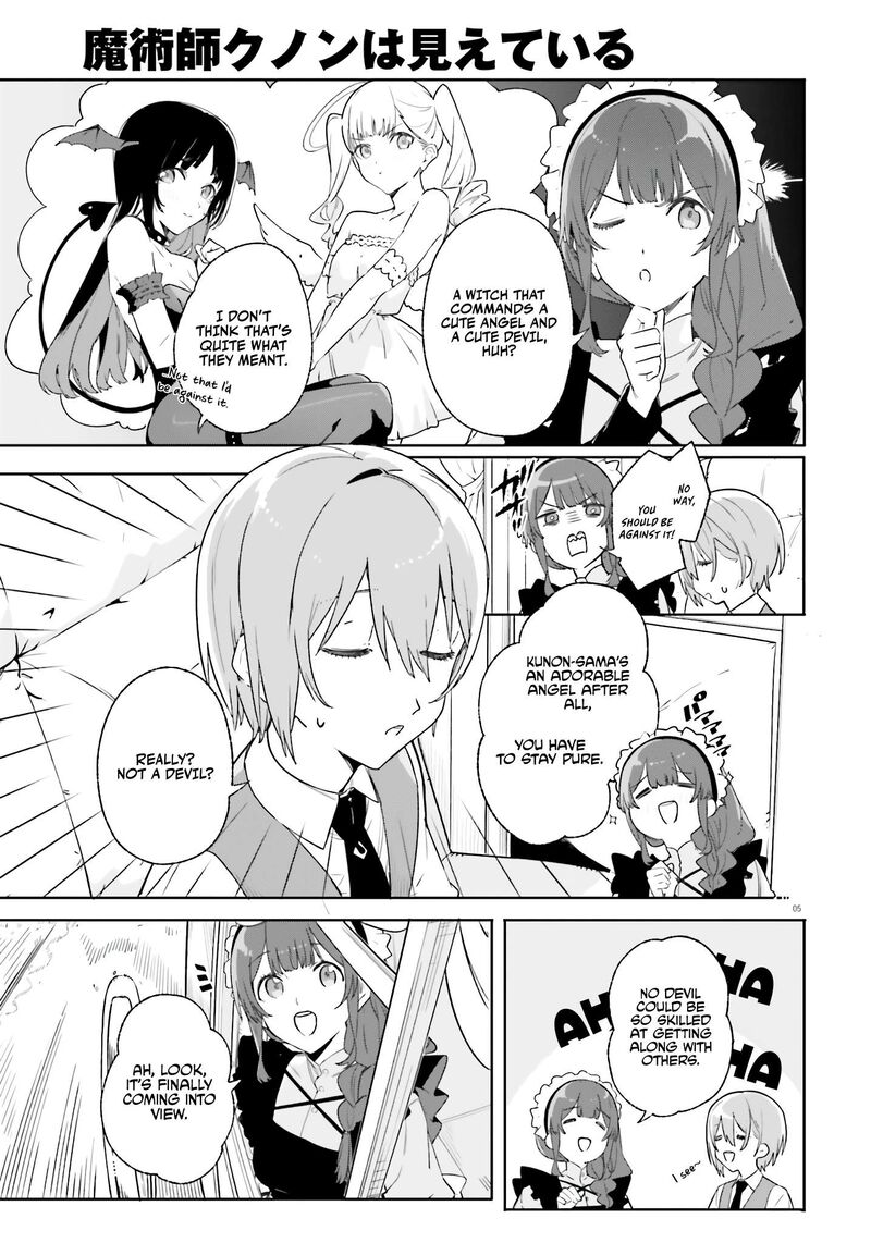 Majutsushi Kunon Wa Miete Iru 14 5