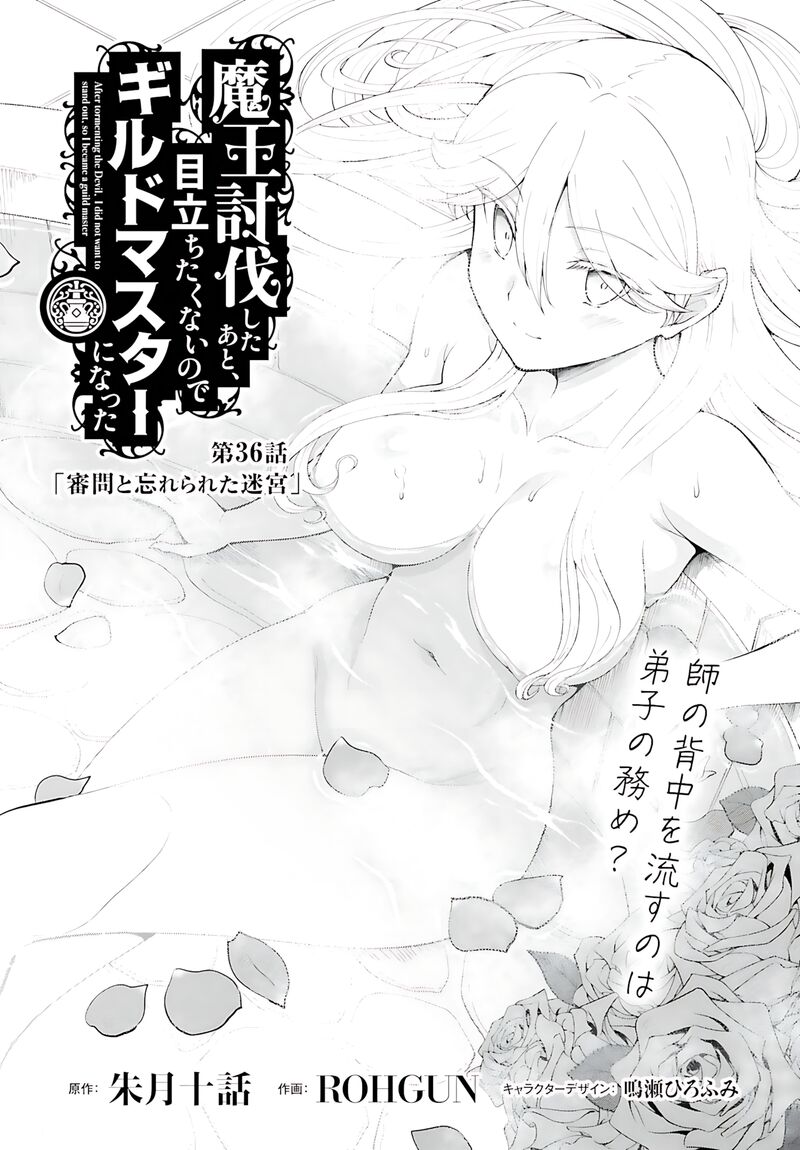 Maou Toubatsu Shita Ato Medachitakunai Node Guild Master Ni Natta 36 2