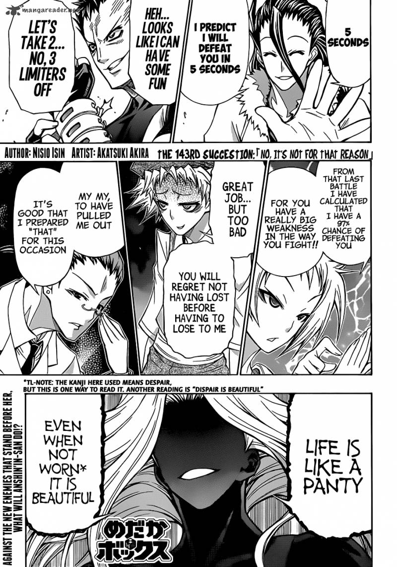 Medaka Box 143 3