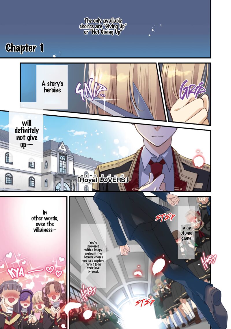Mob Douzen No Akuyaku Reijou Wa Dansou Shite Kouryaku Taishou No Za O Nerau 1 4