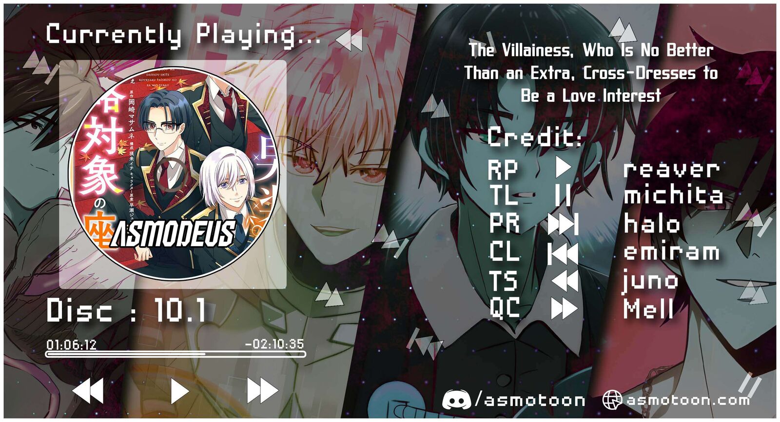 Mob Douzen No Akuyaku Reijou Wa Dansou Shite Kouryaku Taishou No Za O Nerau 10a 1