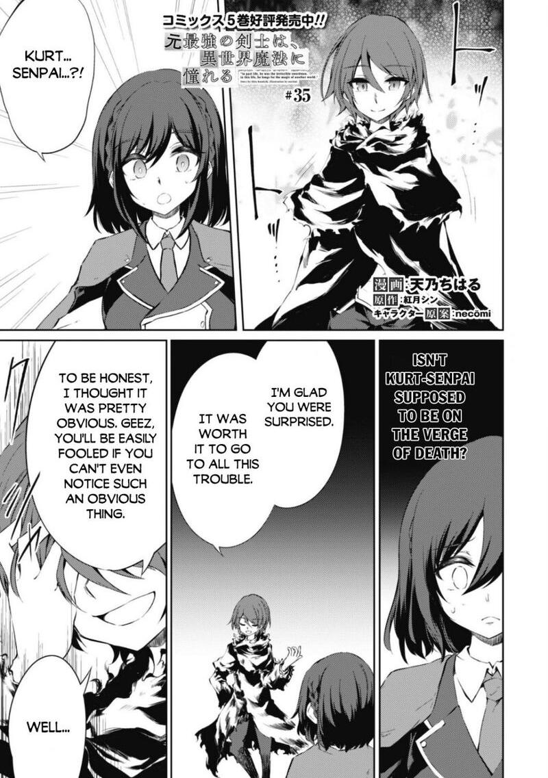 Moto Saikyou No Kenshi Wa Isekai Mahou Ni Akogareru 35 2