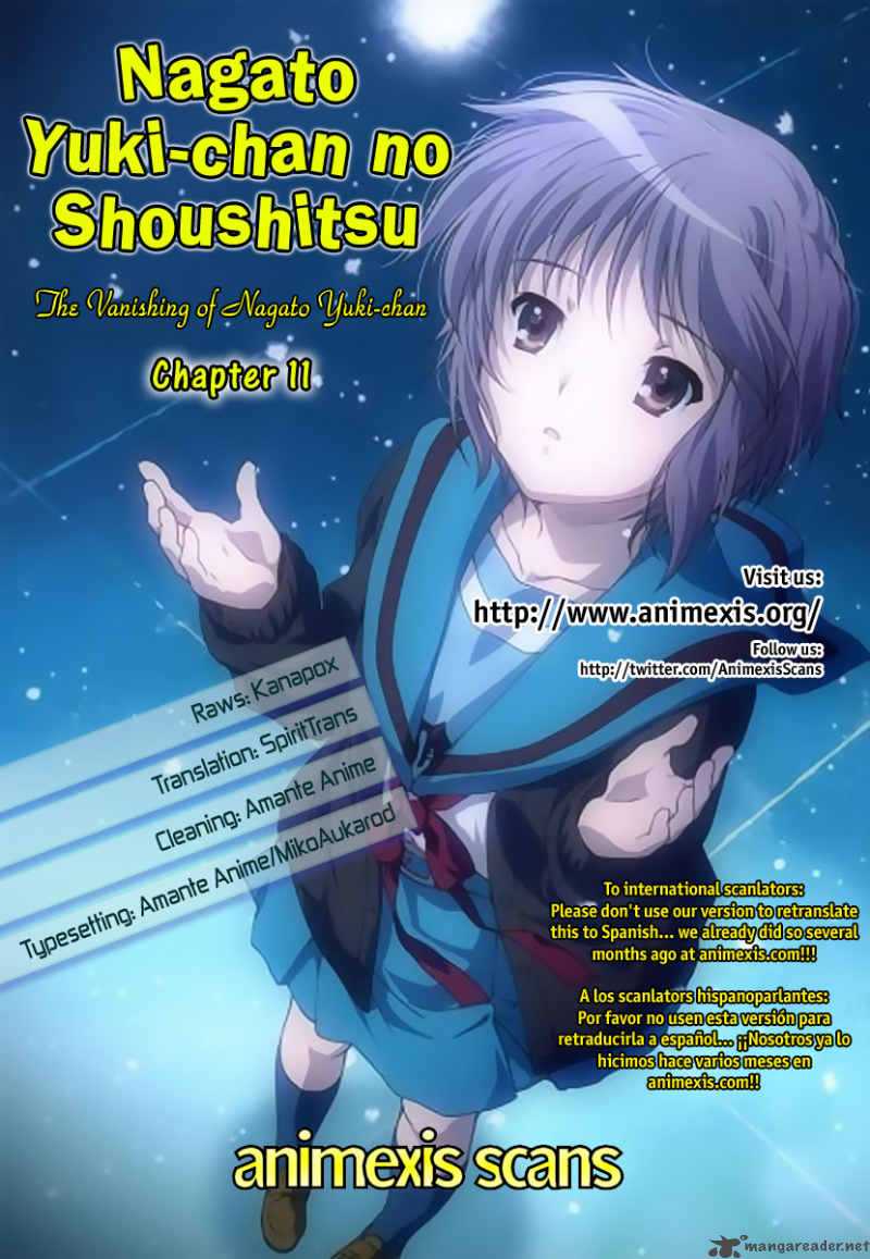 Nagato Yuki Chan No Shoushitsu 11 1