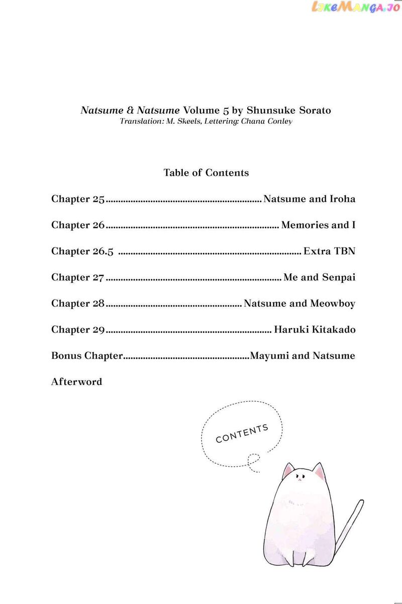 Natsume To Natsume 25 5