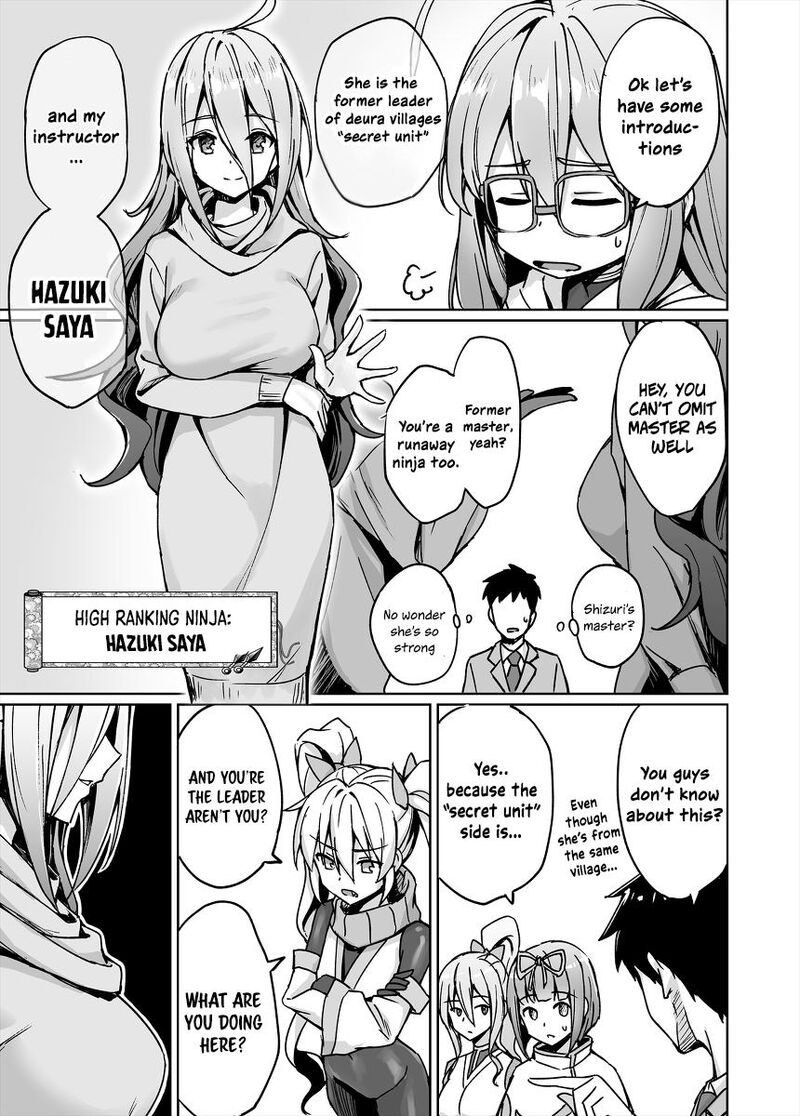 Neet Kunoichi To Naze Ka Dousei Hajimemashita 36 4