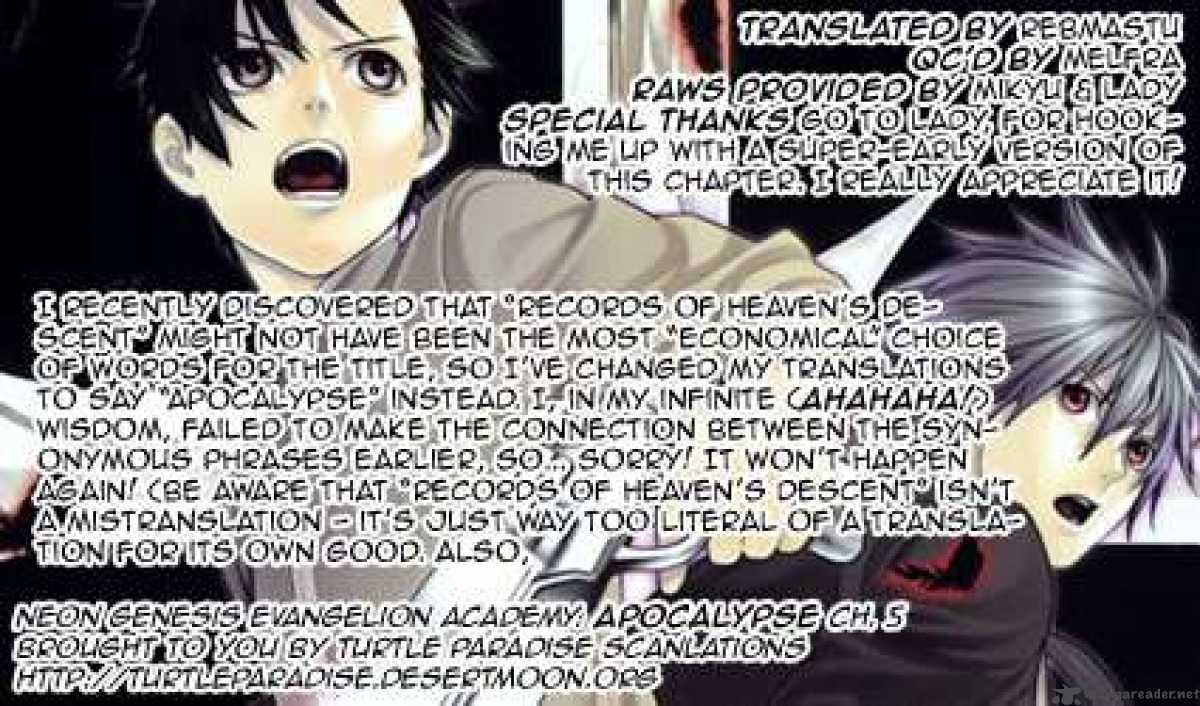 Neon Genesis Evangelion Gakuen Datenroku 6 25