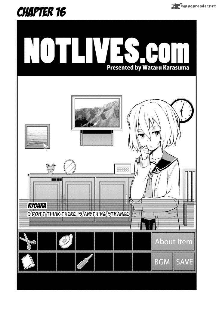 Not Lives 16 7