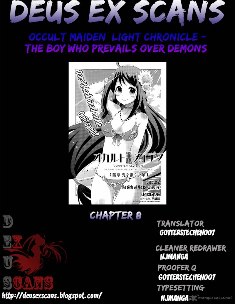 Occult Maiden Light Chronicle The Boy Who Prevails Over Demons 8 24