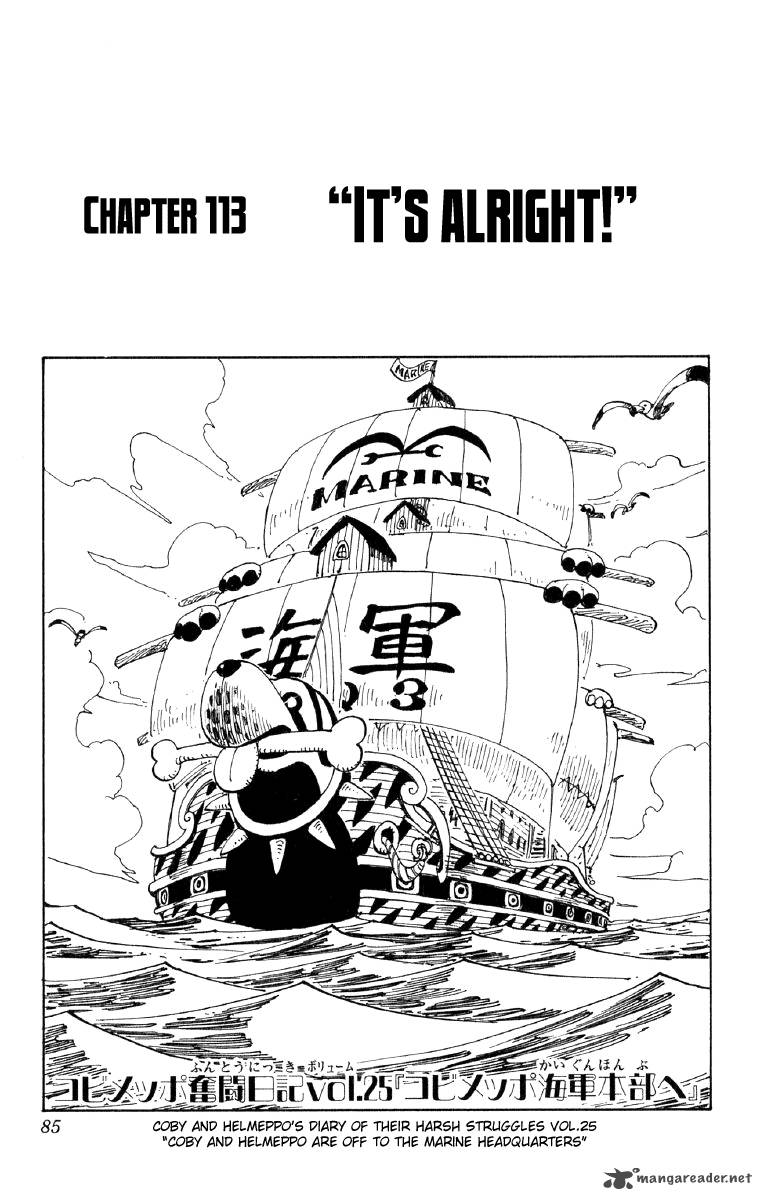 One Piece 113 1